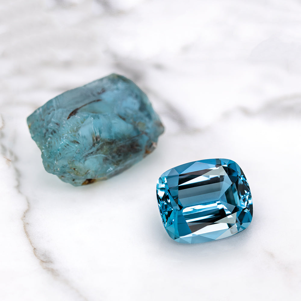 Aquamarin - Der Edelstein mit der unverwechselbaren Ozeanfarbe