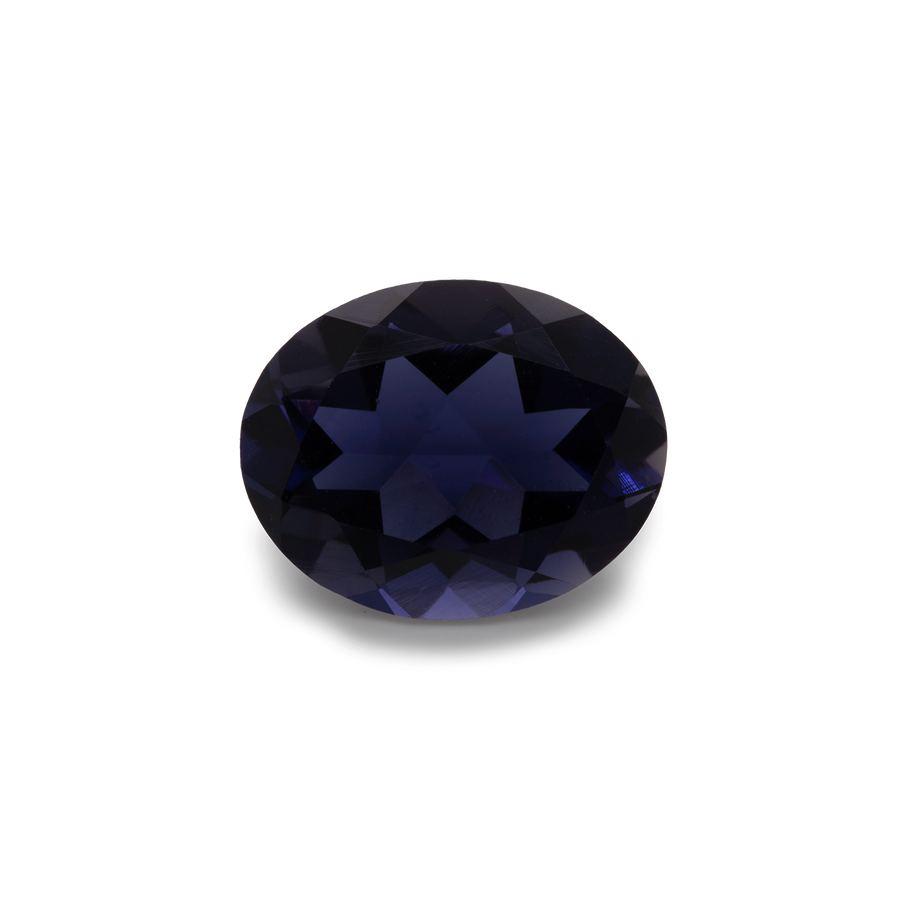 Iolith - blau, oval, 10x8 mm, 2,03-2,10 ct, Nr. IOL50001
