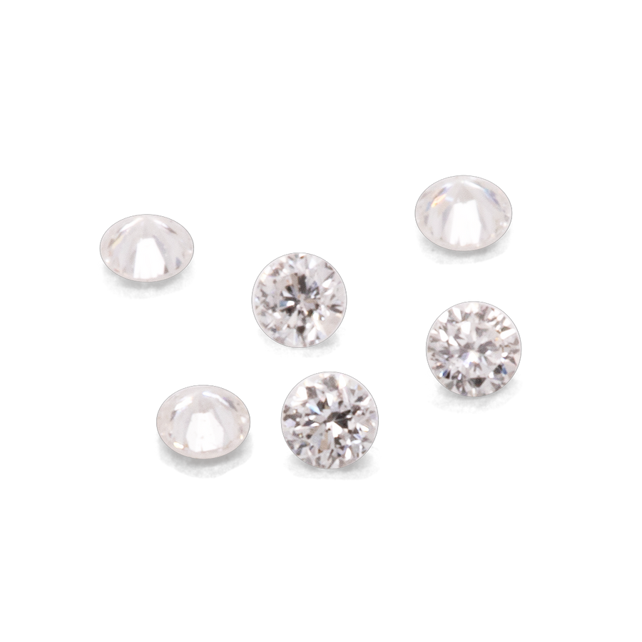 Diamant - weiß (TW), rund, 1.4x1.4 mm, 0.01 ct, Nr. D11026