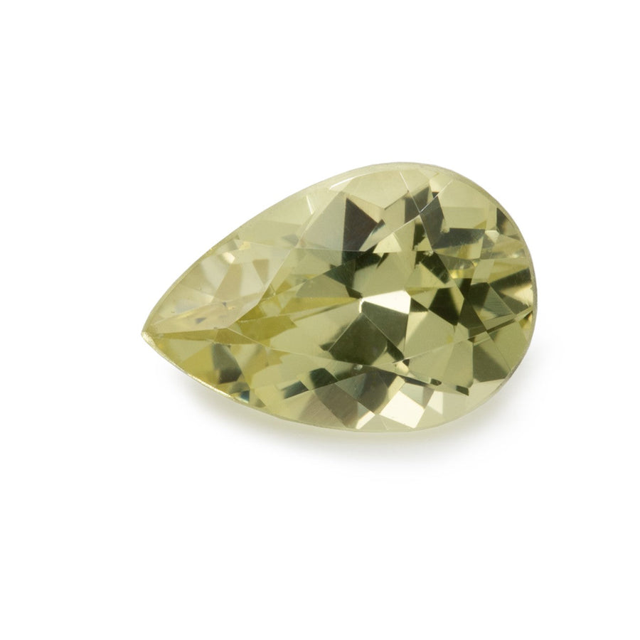 Chrysoberyll - gelb, birnform, 9x7 mm, 1,58 ct, Nr. CHB20001