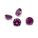 Royal Purple Garnet - lila, rund, 2.5x2.5 mm, 0,07-0,08 ct, Nr. RP62001