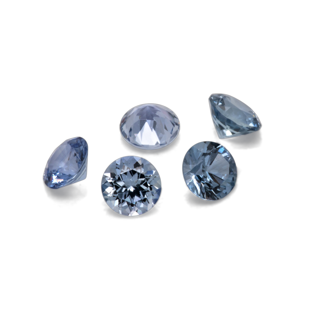 Sapphire - blue, round, 3.2x3.2 mm, 0.11-0.14 ct, No. XSR11233