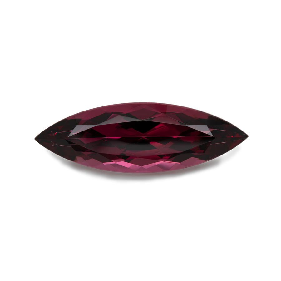 Rhodolith - rot/lila, navette, 23x7,6 mm, 7,19 ct, Nr. RD19001