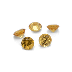 Saphir - gelb, rund, 2.25x2.25 mm, 0.06 ct, Nr. XSR11244