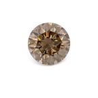 Diamond - champagne, round, 2.8x2.8 mm, 0.85 ct, No. D11112