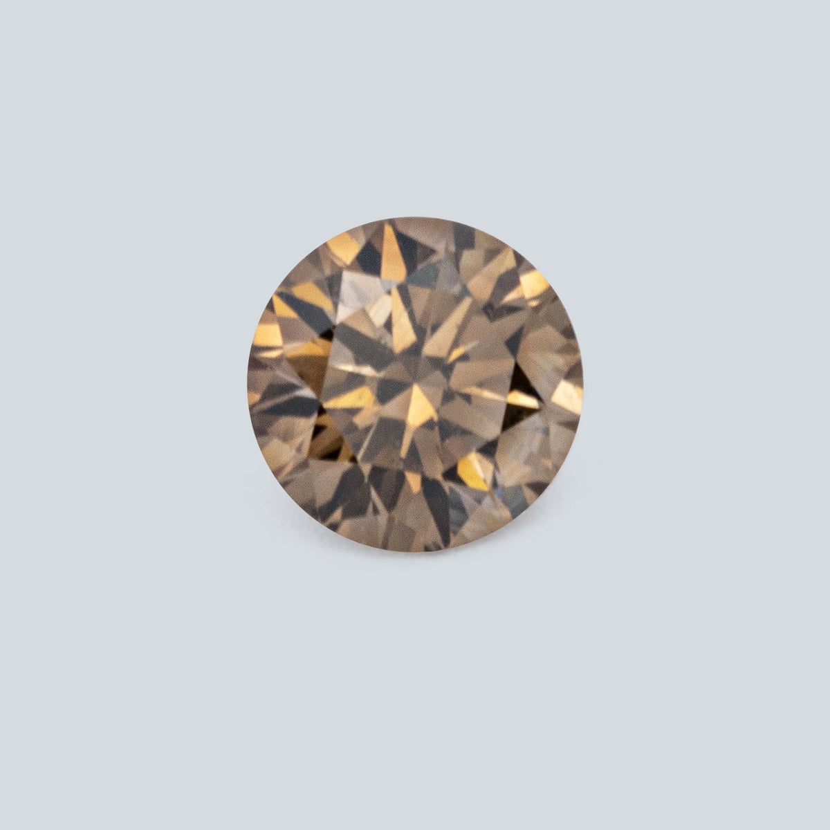 Diamant - champagner, rund, 2.3x2.3 mm, 0.05 ct, Nr. D11107