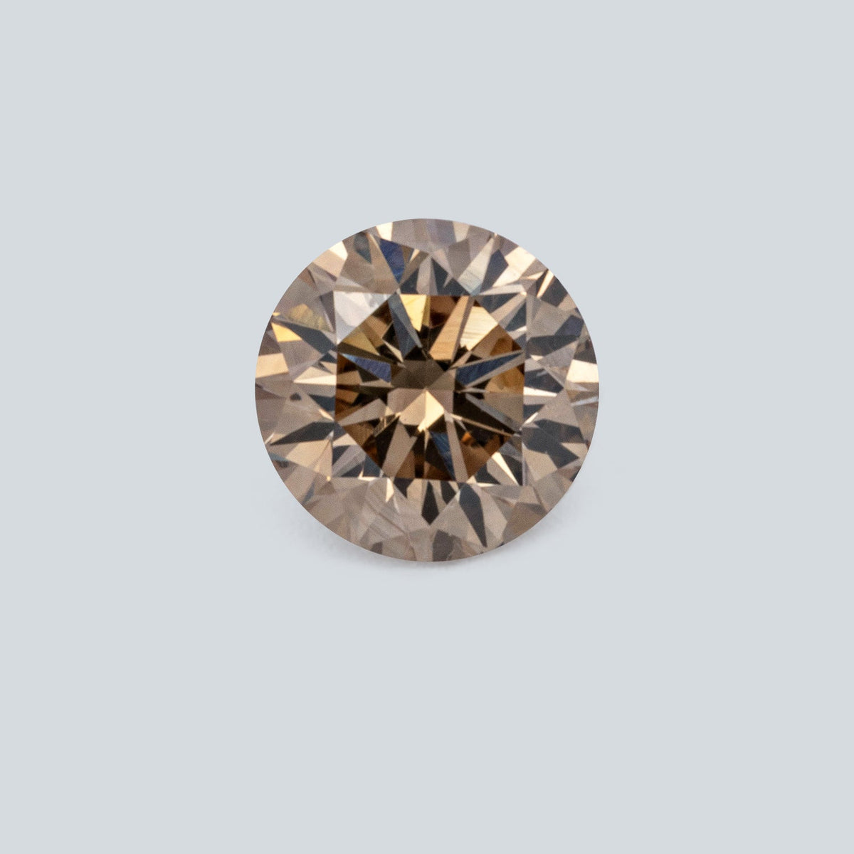 Diamant - champagner, rund, 2.9 2.9 mm, 0.09 ct, Nr. D11113