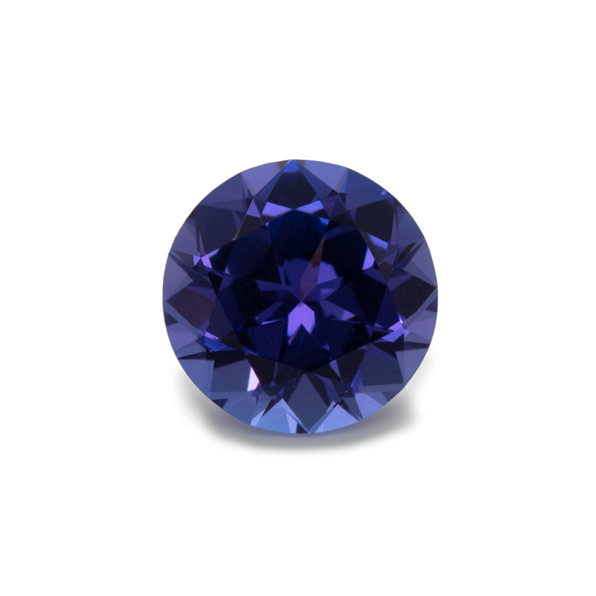 Tanzanite - blue, round, 7.5x7.5mm, 1.53 ct, No. TZ11003