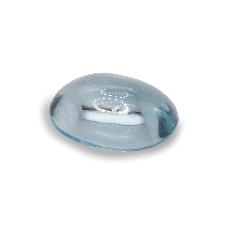 Aquamarin - A, oval, 9,1x7mm, 1,66 ct, Nr. A63001