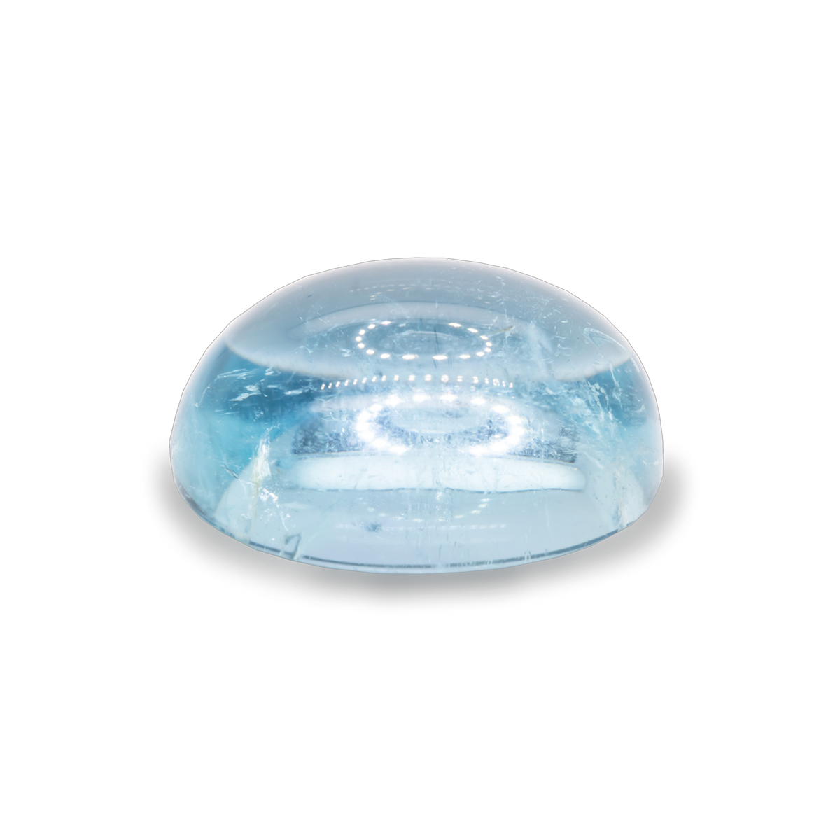 Aquamarine - AA, oval, 16x12mm, 10.70 ct, No. A65002