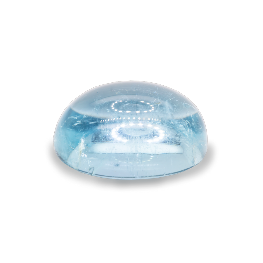 Aquamarin - AA, oval, 16x12mm, 10,70 ct, Nr. A65002