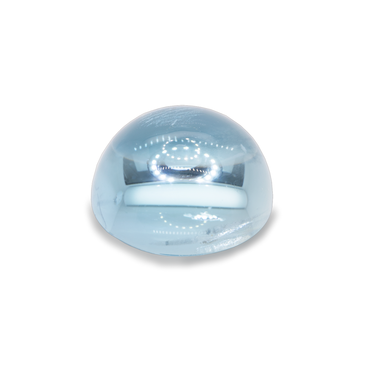 Aquamarin - AA, rund, 11x11 mm, 5,68 ct, Nr. A42001