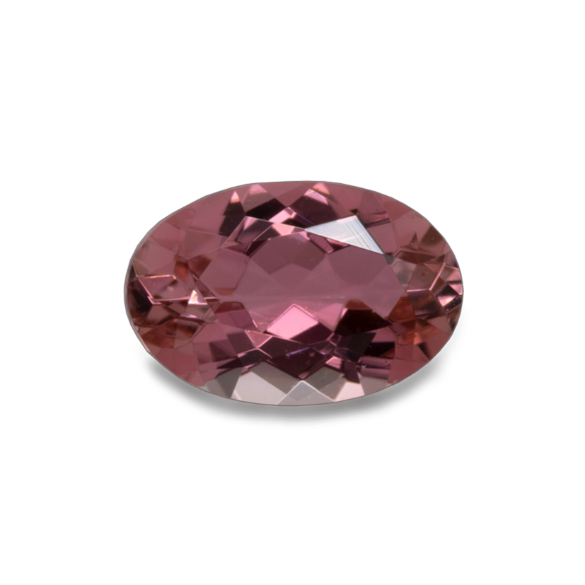 Turmalin - rosa, oval, 6x4 mm, 0.38 ct, Nr. TR11002