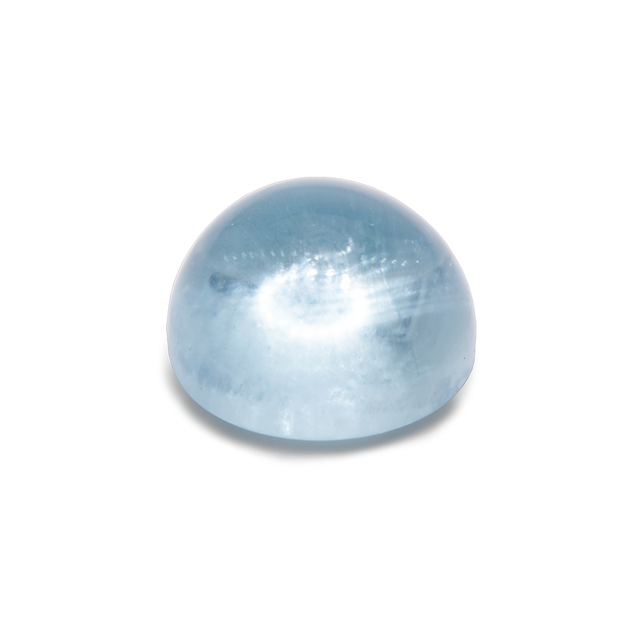 Aquamarin - A, rund, 12,1x12,1mm, 7,73 ct, Nr. A43001