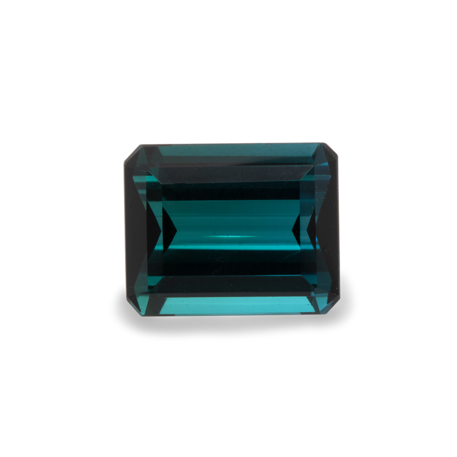 Turmalin - blau, achteck, 10x8 mm, 3,80 ct, Nr. TR62001