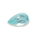 Paraiba Turmalin - blau/grün, birnform, 7x4 mm, 0,48 ct, Nr. PT17001