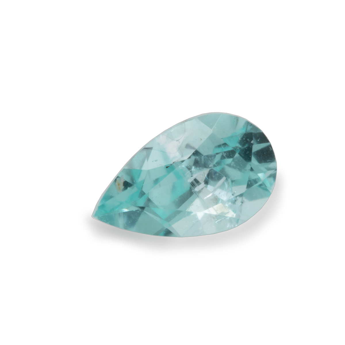 Paraiba Turmalin - blau/grün, birnform, 5x3 mm, 0,23 ct, Nr. PT21001