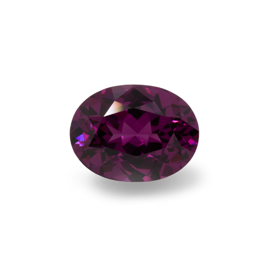 Royal Purple Garnet - purple, oval, 8x6 mm, 1.43 ct, No. RP20001