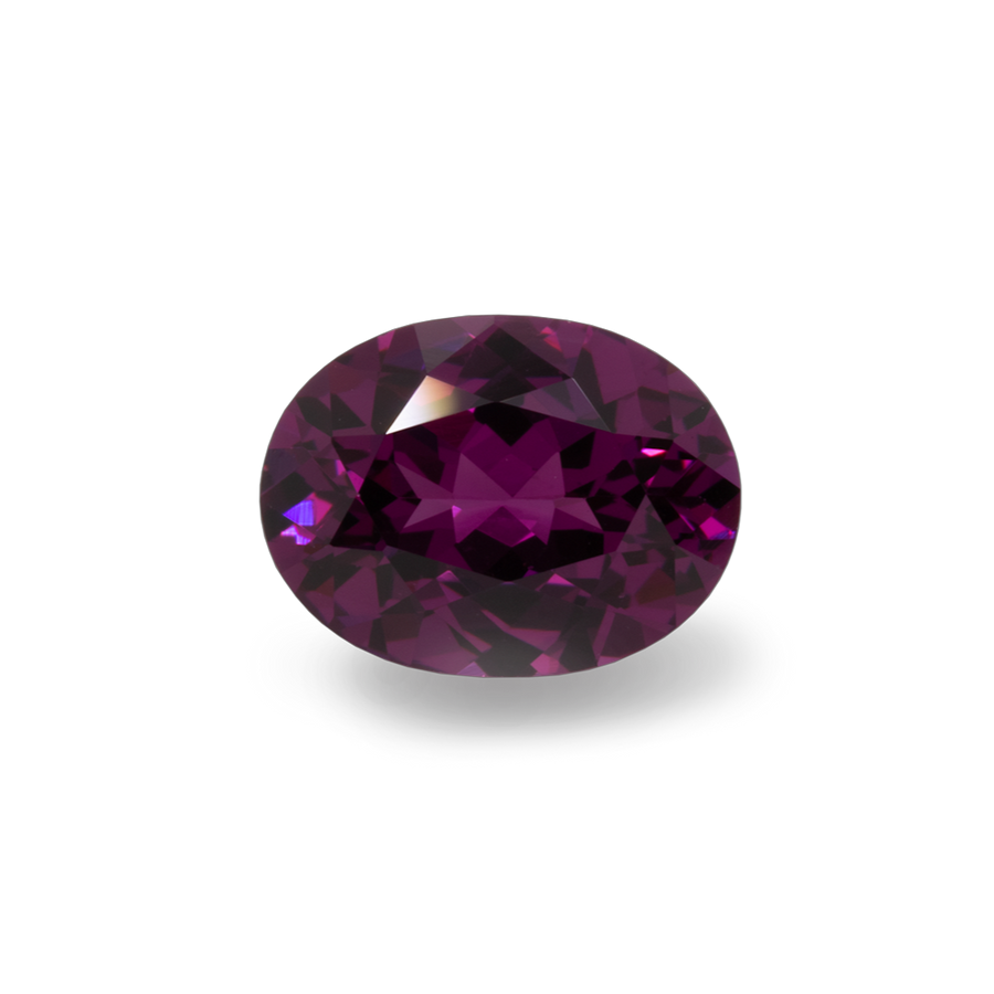 Royal Purple Garnet - purple, oval, 8x6 mm, 1.43 ct, No. RP20001