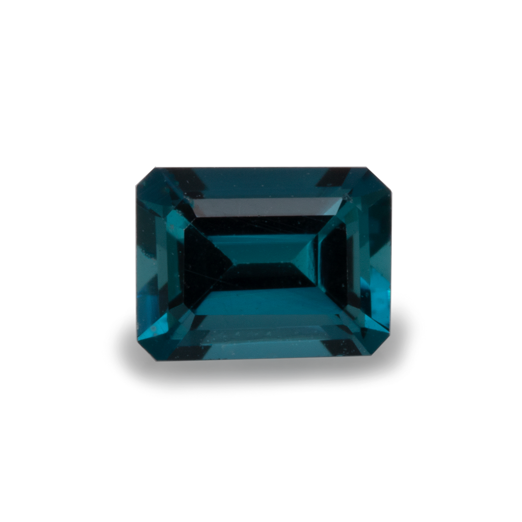 Tourmaline - blue, octagon, 4x3 mm, 0.22-0.25 ct, No. TR66001