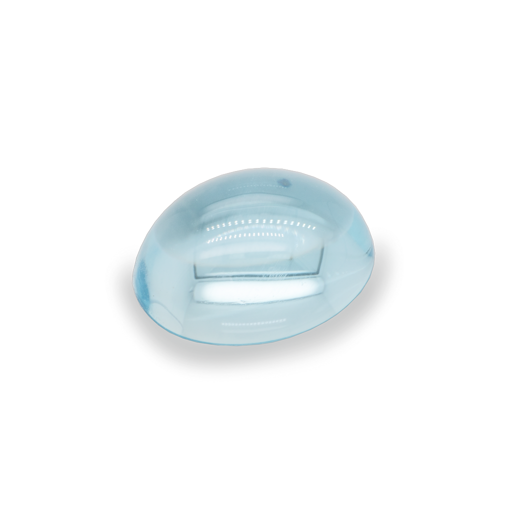 Aquamarin - A, oval, 10x8 mm, 2,67 ct, Nr. A55001