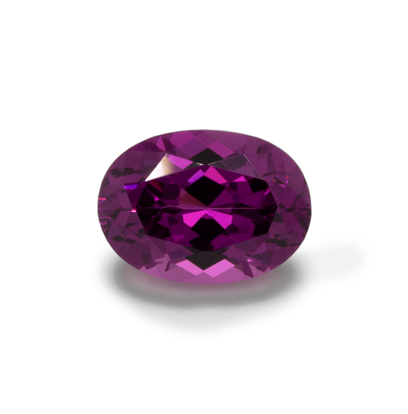 Royal Purple Garnet - purple, oval, 7x5 mm, 0.88-1.05 ct, No. RP10003
