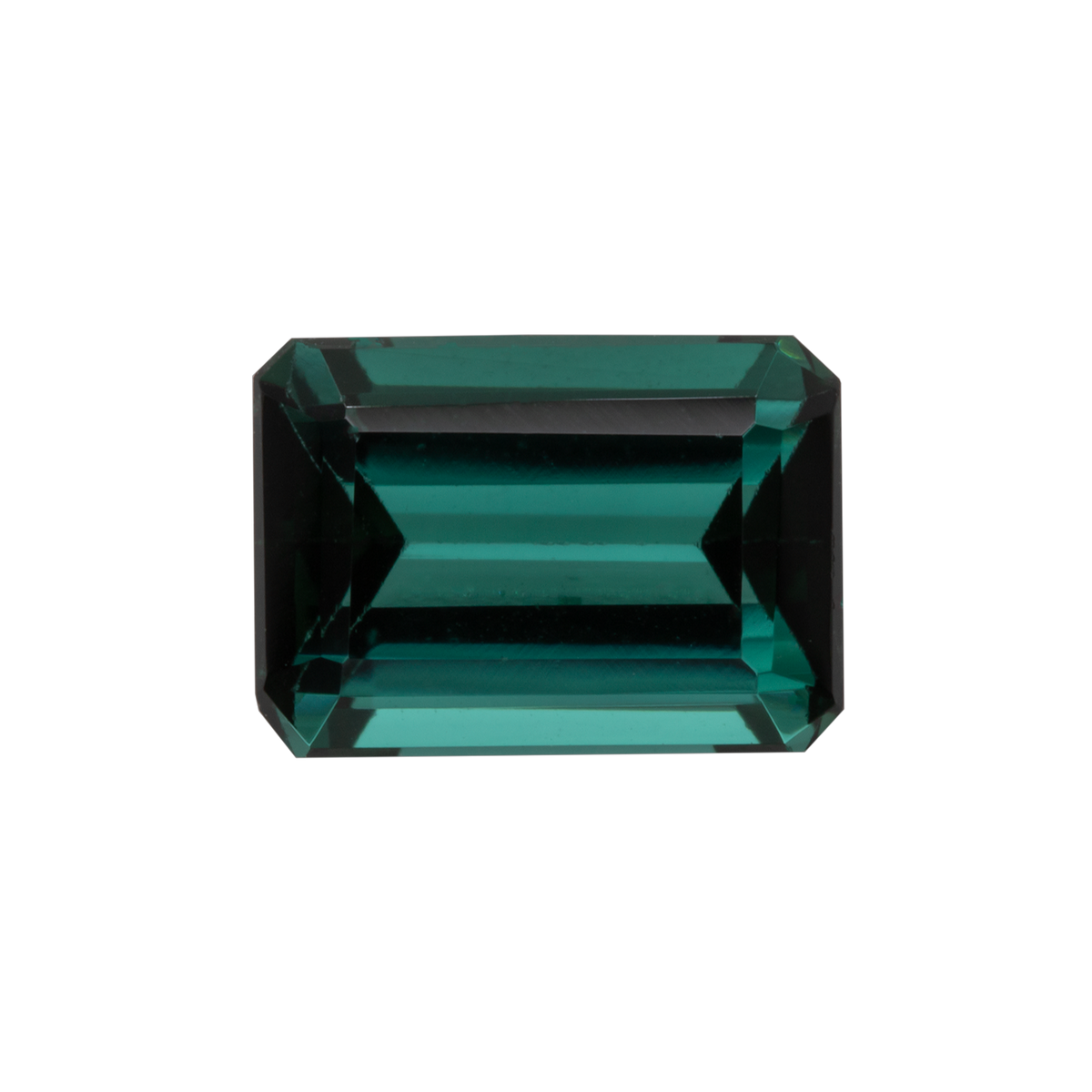 Tourmaline - blue/green, octagon, 7x5 mm, 0.91 - 1.01 ct, No. TR72001