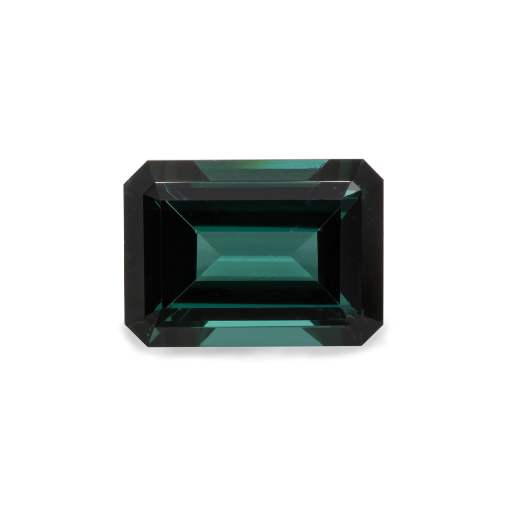 Tourmaline - blue, octagon, 7x5 mm, 0.91 ct, No. TR79001