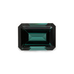 Tourmaline - blue, octagon, 7x5 mm, 0.91 ct, No. TR79001
