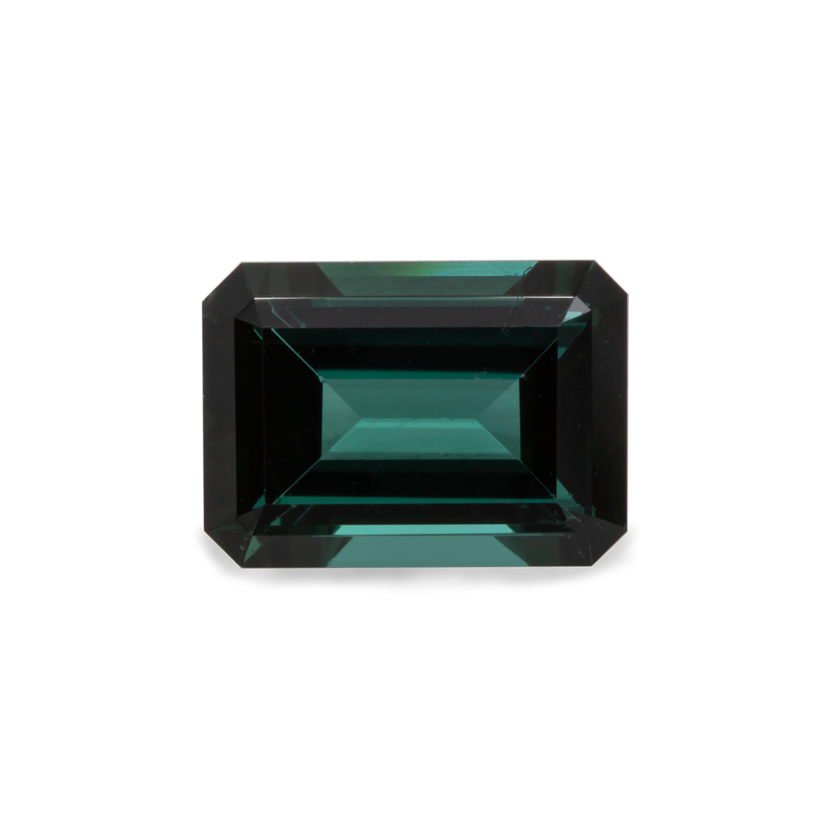 Tourmaline - blue, octagon, 7x5 mm, 0.91 ct, No. TR79001