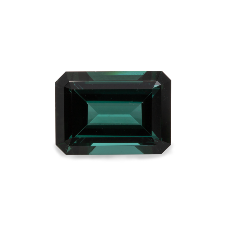Tourmaline - blue, octagon, 7x5 mm, 0.91 ct, No. TR79001