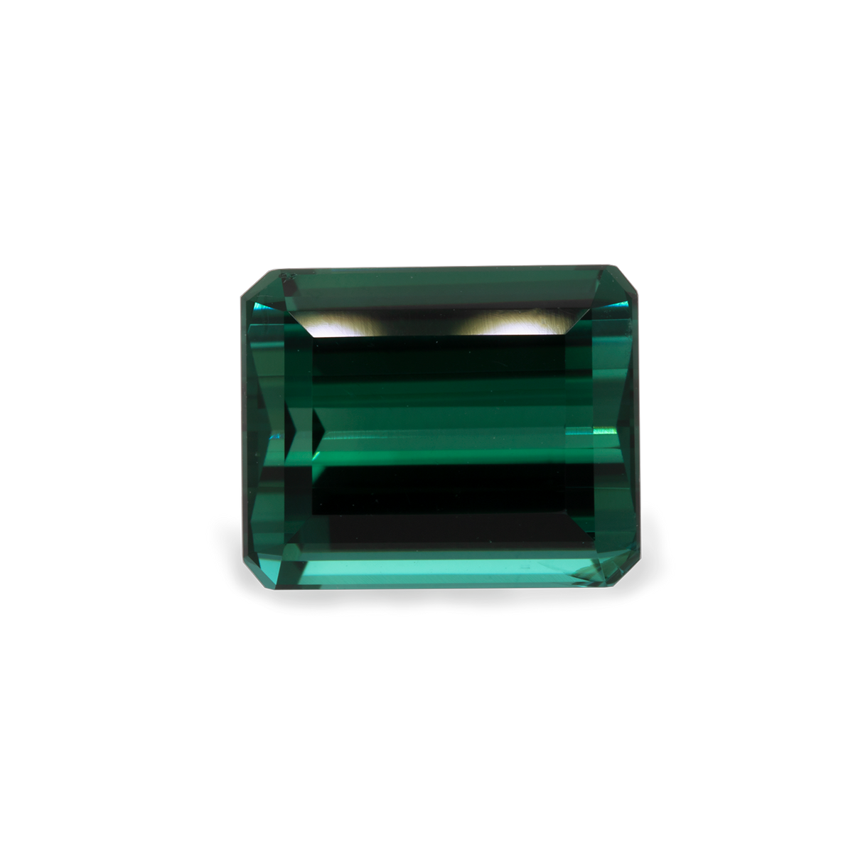 Tourmaline - green, octagon, 10x8 mm, 3.39 ct, No. TR91001