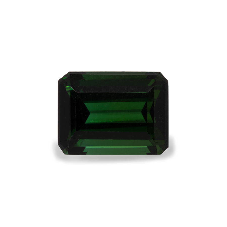 Tourmaline - green, octagon, 8x6 mm, 1.42 - 1.60 ct, No. TR87001