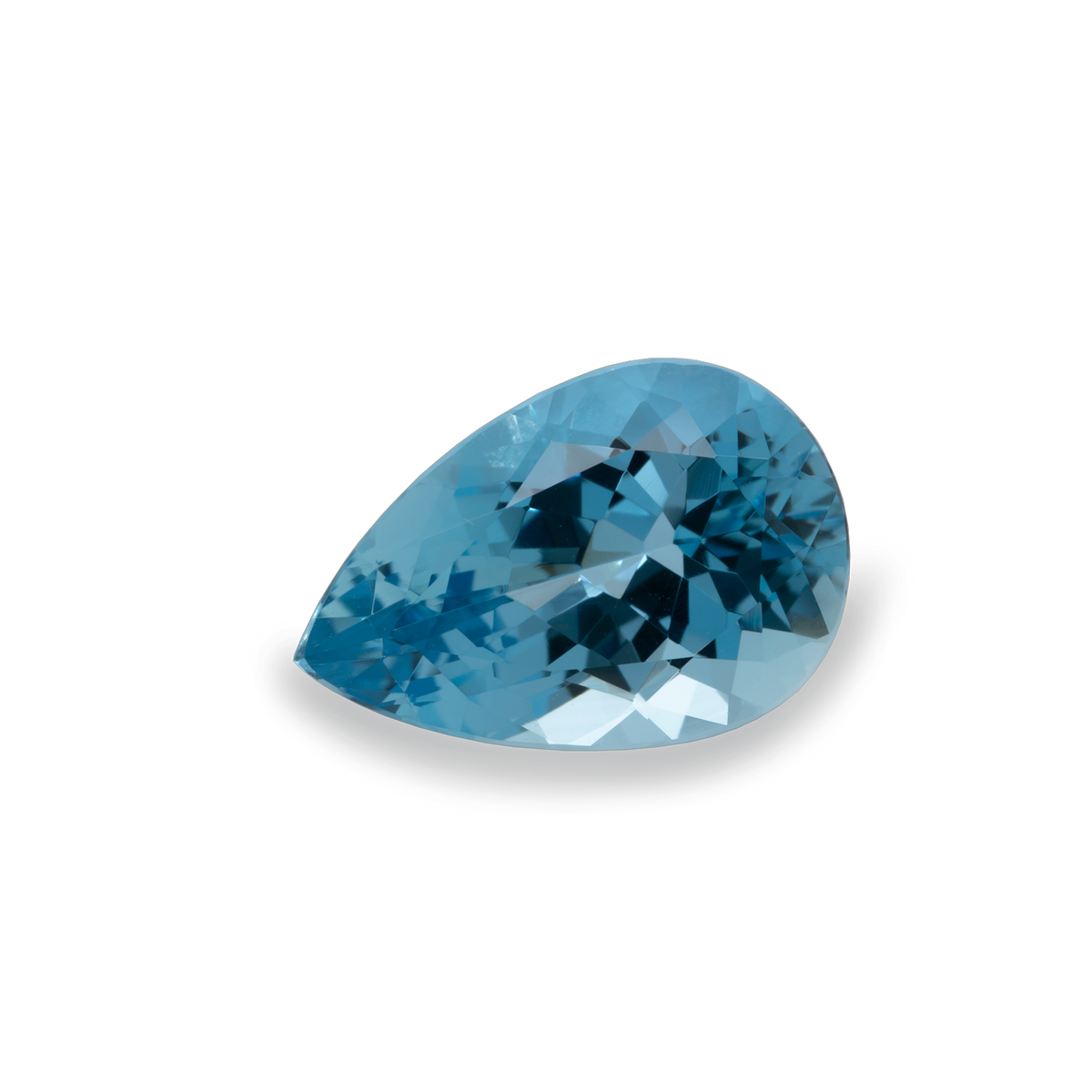 Aquamarin - AAA, birnform, 15x10 mm, 5,16 ct, Nr. A73003