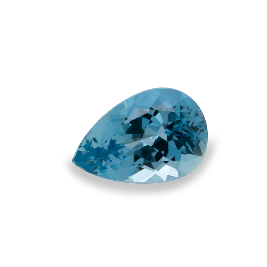 Aquamarin - AAA, birnform, 15x10 mm, 5,16 ct, Nr. A73003
