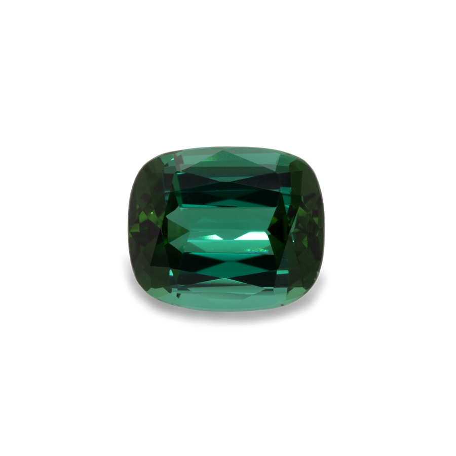 Turmalin - grün, antik, 12x10 mm, 6,22 ct, Nr. TR93001