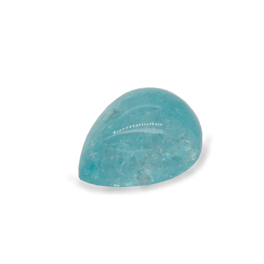 Paraiba Tourmaline - blue, pear, 11.5x9 mm, 4.37 ct, No. PT33001