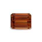 Mandarin Granat - orange, achteck, 8x6 mm, 2,30-2,55 ct, Nr. MG15002