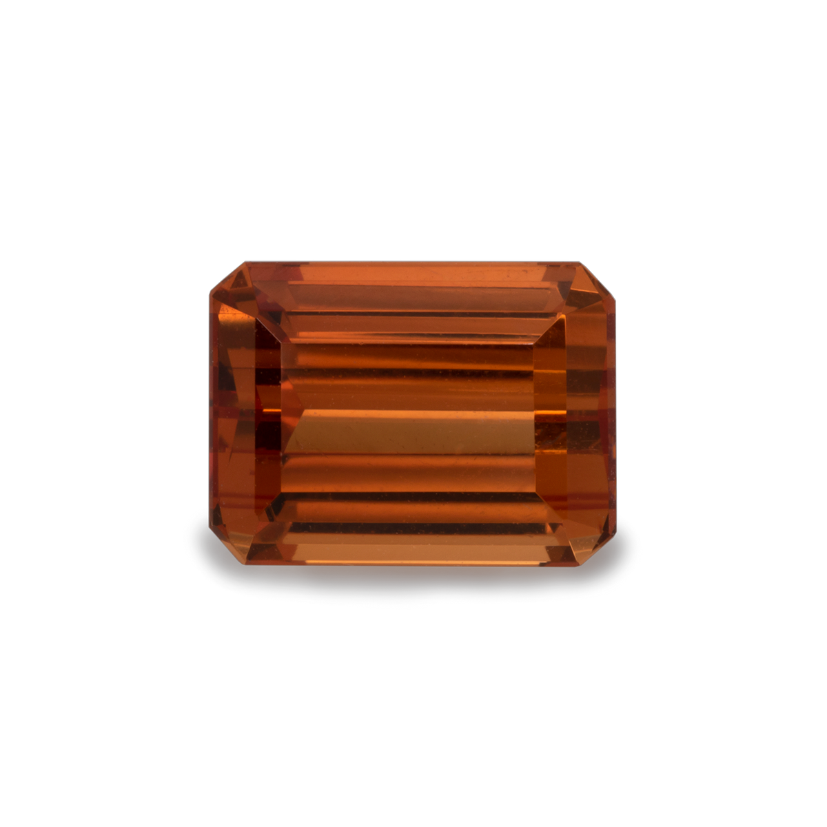 Mandarin Granat - orange, achteck, 8x6 mm, 2,30-2,55 ct, Nr. MG15002