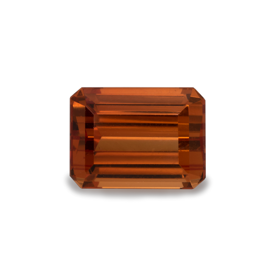 Mandarin Granat - orange, achteck, 8x6 mm, 2,30-2,55 ct, Nr. MG15002