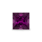 Royal Purple Garnet - purple, rectangle, 5x5 mm, 0.77-0.83 ct, No. RP33001