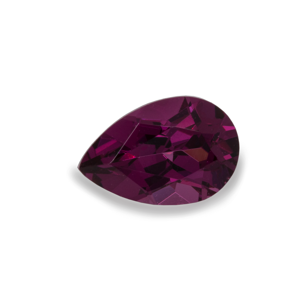 Royal Purple Garnet - purple, pear, 6x4 mm, 0.46-0.54 ct, No. RP19001