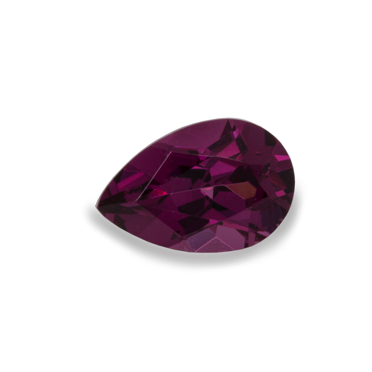 Royal Purple Garnet - purple, pear, 6x4 mm, 0.46-0.54 ct, No. RP19001