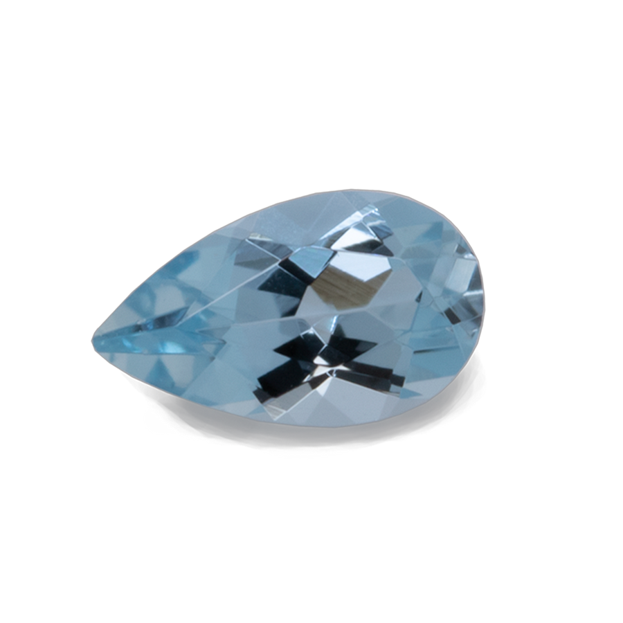 Aquamarine - AA, pear, 5x3 mm, 0.14-0.18 ct, No. A19002