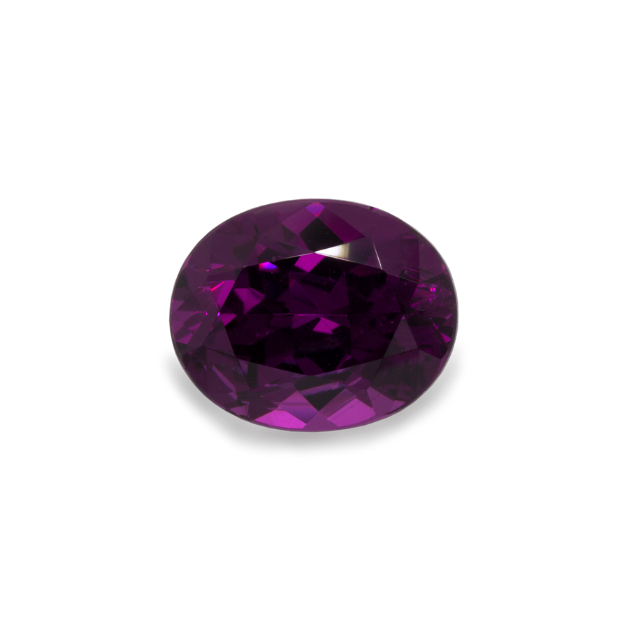 Royal Purple Garnet - lila, oval, 10x8 mm, 3,64 ct, Nr. RP90001