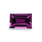 Royal Purple Garnet - purple, baguette, 6x4 mm, 0.68 ct, No. RP53001