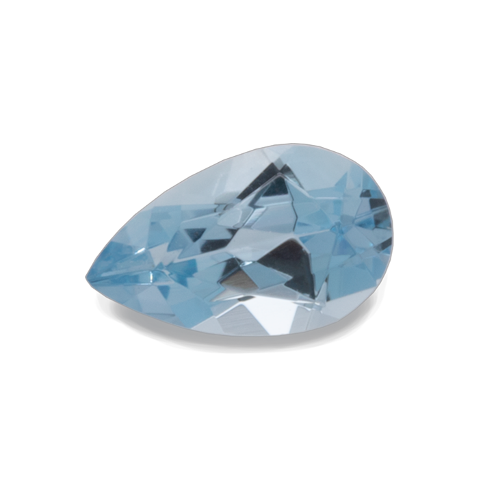 Aquamarine - A, pear, 5x3 mm, 0.14-0.18 ct, No. A19001