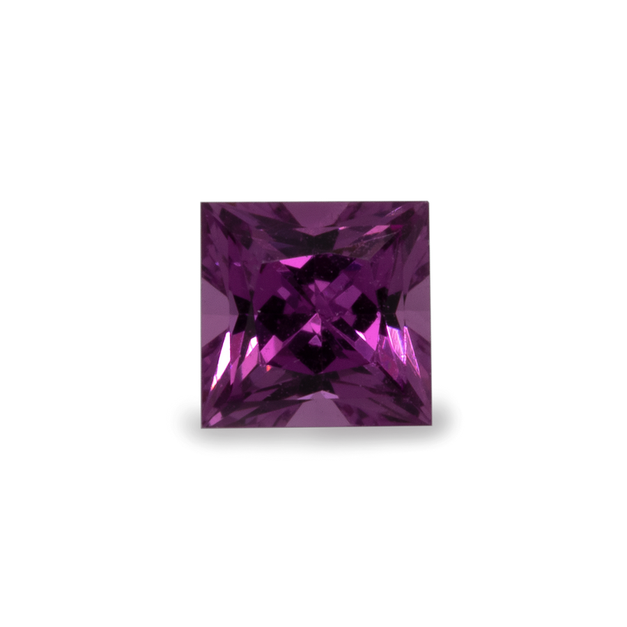 Royal Purple Garnet - lila, rechteck, 3x3 mm, 0,13-0,19 ct, Nr. RP27001