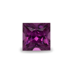 Royal Purple Garnet - lila, rechteck, 3,5x3,5 mm, 0,26-0,33 ct, Nr. RP31001