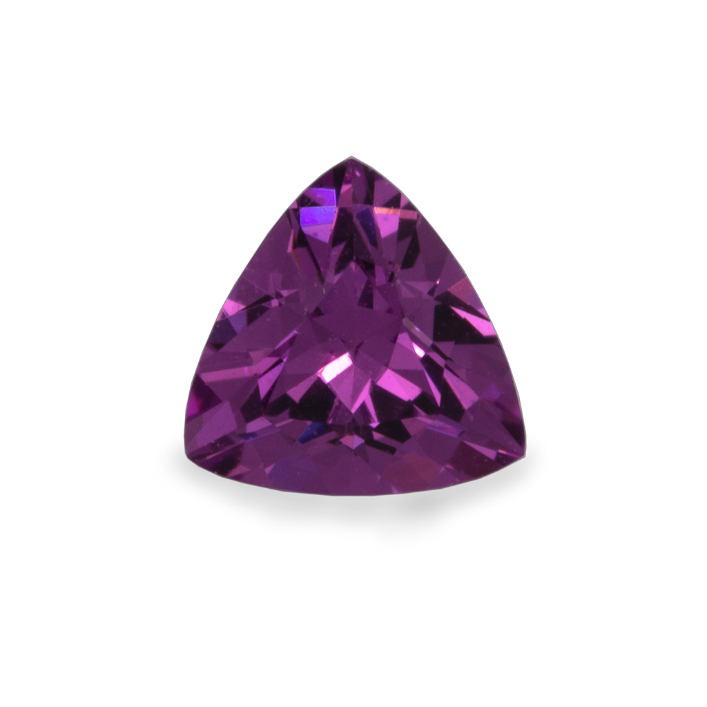 Royal Purple Garnet - purple, trillion, 4x4 mm, 0.23-0.26 ct, No. RP39001